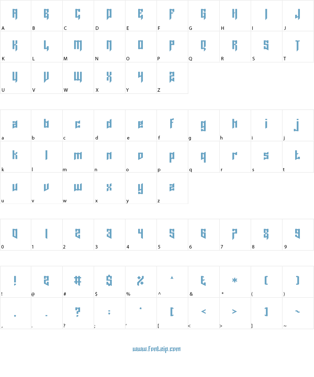 Lord Juusai Font Character